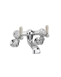 KENSINGTON LEVER WALL MOUNTED BATH FILLER CHROME