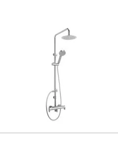 PLAZA EXPOSED THERMOSTATIC SHOWER VALVE KIT CHROME