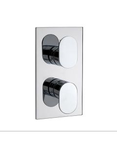 PLAZA 2 WAY THERMOSTATIC SHOWER VALVE CHROME