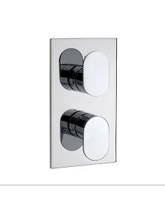 PLAZA 2 WAY THERMOSTATIC SHOWER VALVE CHROME
