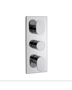 PLAZA 3 WAY THERMOSTATIC SHOWER VALVE CHROME