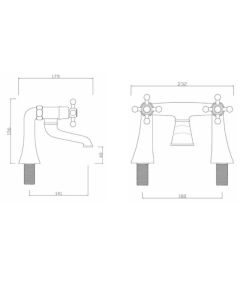 FANTASY BATH FILLER CHROME