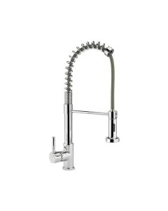Pull Out Spray Kitchen Sink Mixer Chrome