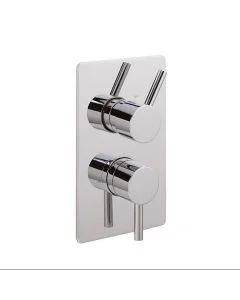 ERGO CONCEALED 2 WAY THERMOSTATIC SHOWER VALVE CHROME