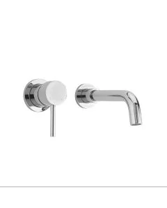 ERGO LEVER WALL MOUNTED BASIN MIXER CHROME