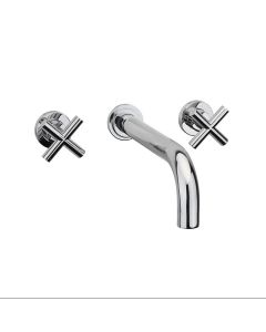 X2 Wall Mounted Basin Mixer 160mm