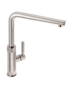 Franke Tessuto L Spout Monobloc Sink Mixer Polished Nickel
