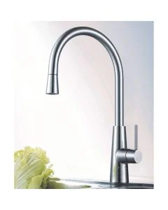 Titania Single Lever Monobloc Mixer With Swivel Spout