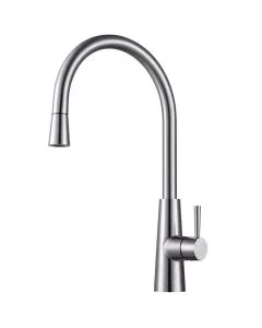 Titania Single Lever Monobloc Mixer With Pull Out Aerator