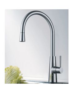 Titania Single Lever Monobloc Mixer With Pull Out Aerator