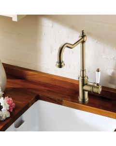 Tiberius Single Lever Monobloc Mixer Gold