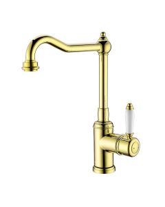 Tiberius Single Lever Monobloc Mixer Gold
