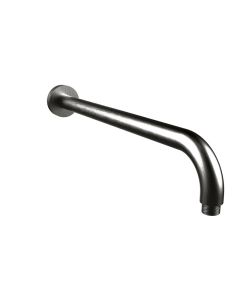 Crosswater Union Shower Arm 400mm Brushed Black Chrome