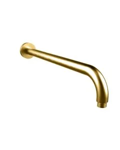 Crosswater Union Shower Arm 400mm Brushed Brass