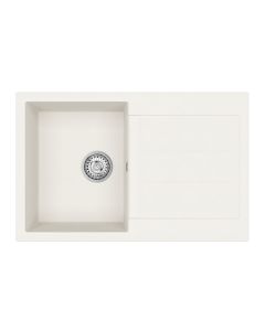 Vesta Compact Small Bowl and Drainer Blizzard