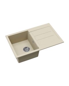 Vesta Compact Small Bowl and Drainer Nude