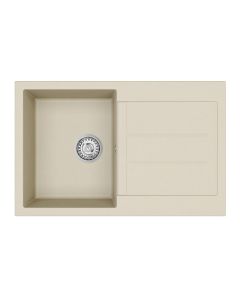 Vesta Compact Small Bowl and Drainer Nude