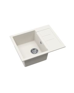 Vesta Compact Small Bowl and Smaller Drainer Blizzard