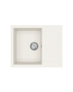 Vesta Compact Small Bowl and Smaller Drainer Blizzard