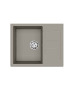 Vesta Compact Small Bowl and Smaller Drainer Fossil