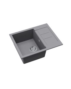 Vesta Compact Small Bowl and Smaller Drainer Steel