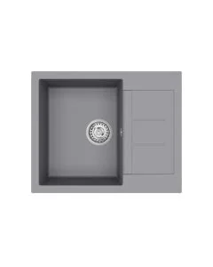 Vesta Compact Small Bowl and Smaller Drainer Steel
