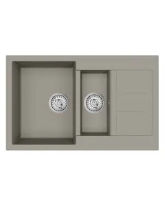 Vesta Compact 1.5 Bowl and Drainer Fossil