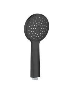 VOS Round Shower Handset Matt Black