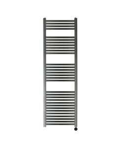 VOS 1600x500 Electric Towel Rail Brushed Black