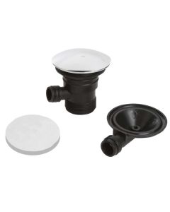 Bristan Round Clicker Bath Waste with Overflow