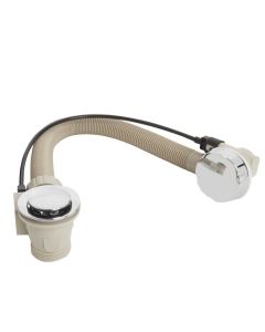 Bristan Round Pop Up Bath waste with Overflow