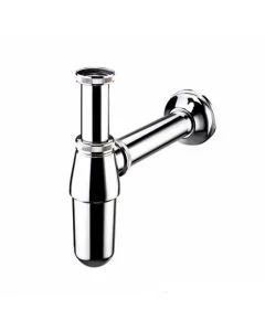 Luxury Basin Bottle Trap Gold