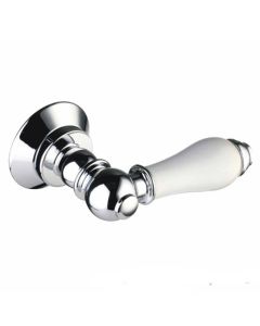 Cistern Lever 6 Chrome Plated With White Components