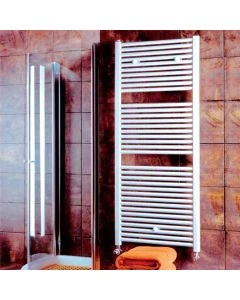 Design Flat 600 x 1800 White Towel Rail
