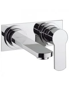 Wisp Basin 2 Hole Set With Backplate