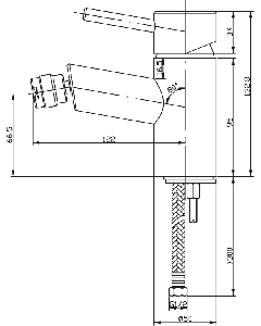 Xcite Bidet Mixer Tap