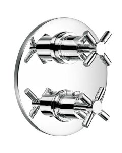 Flova XL Concealed Thermostatic Shower Mixer with 3 Way Diverter
