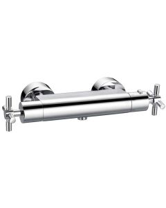 Flova XL Exposed Thermostatic Shower Mixer exc. Kit