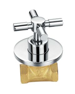 XL Wall Stop Cock For Hot Water