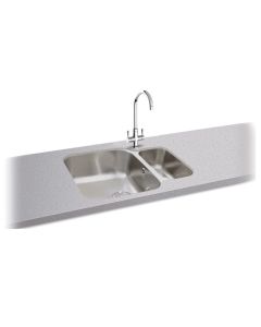 Carron Phoenix Zeta 150U 1.5 Bowl Sink Stainless Steel