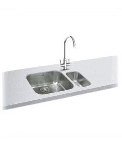 Carron Phoenix Zeta 50U 1 Bowl Sink Stainless Steel
