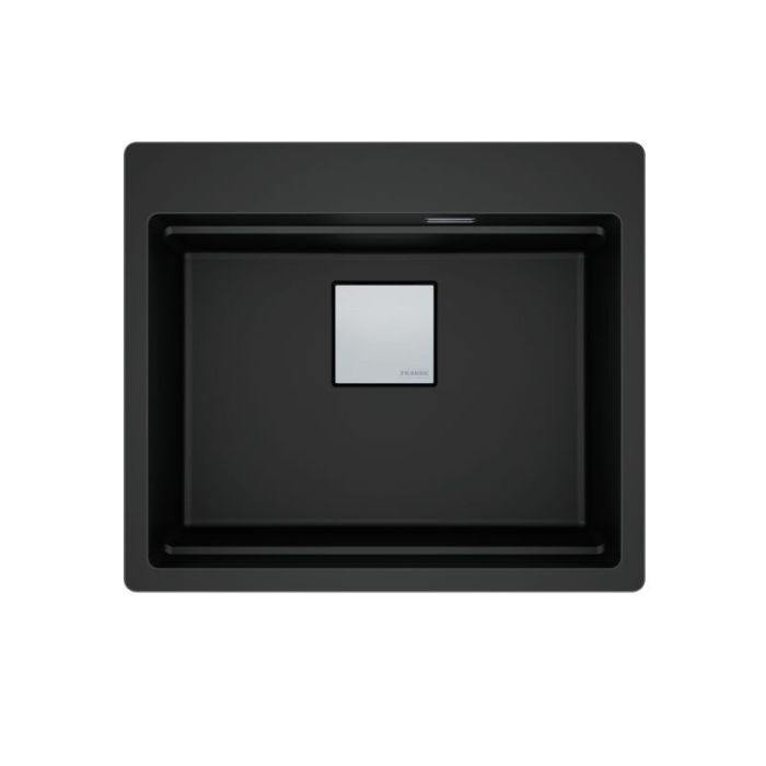 Franke Kubus (KNG PRO 610-53 FTL) 1 Bowl Inset Sink Matt Black