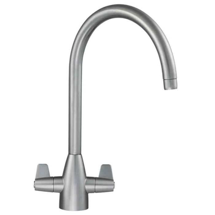 Franke Davos J Monobloc Sink Mixer Silk Steel