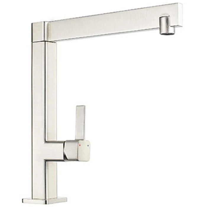 XXX Single Lever Sink Mixer Brushed Steel