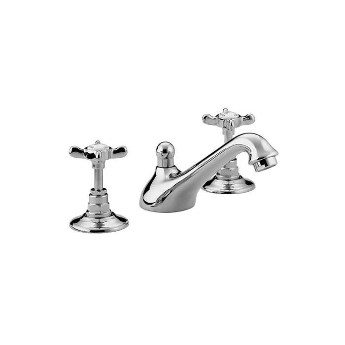 1901 3 Hole Basin Mixer Chrome