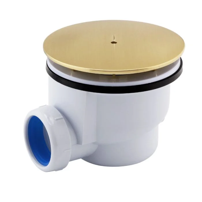 VOS Shower Waste Brushed Brass