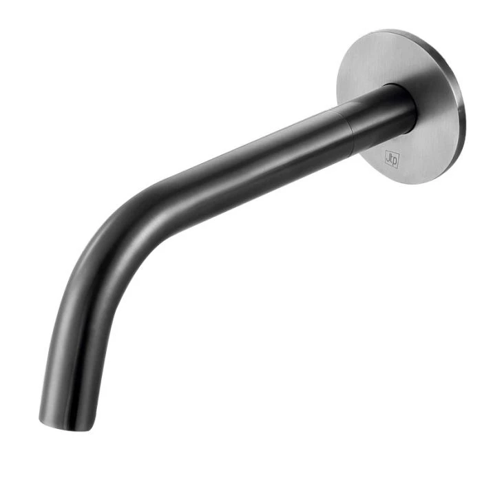 VOS 150mm Bath or Basin Spout Brushed Black