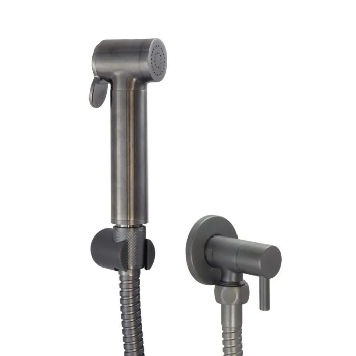 VOS Douche Set Brushed Black