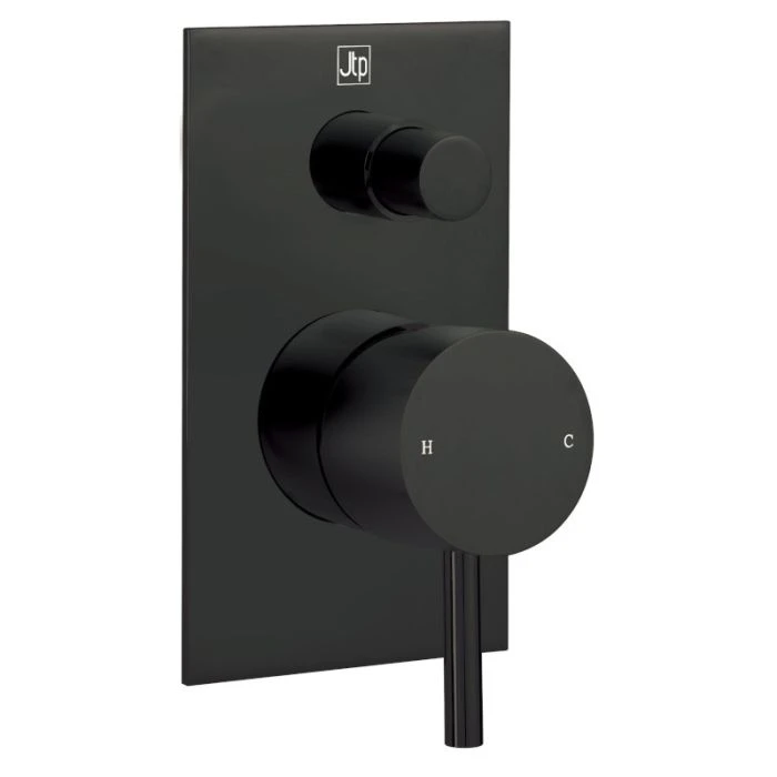 VOS Single Lever Diverter Valve Matt Black