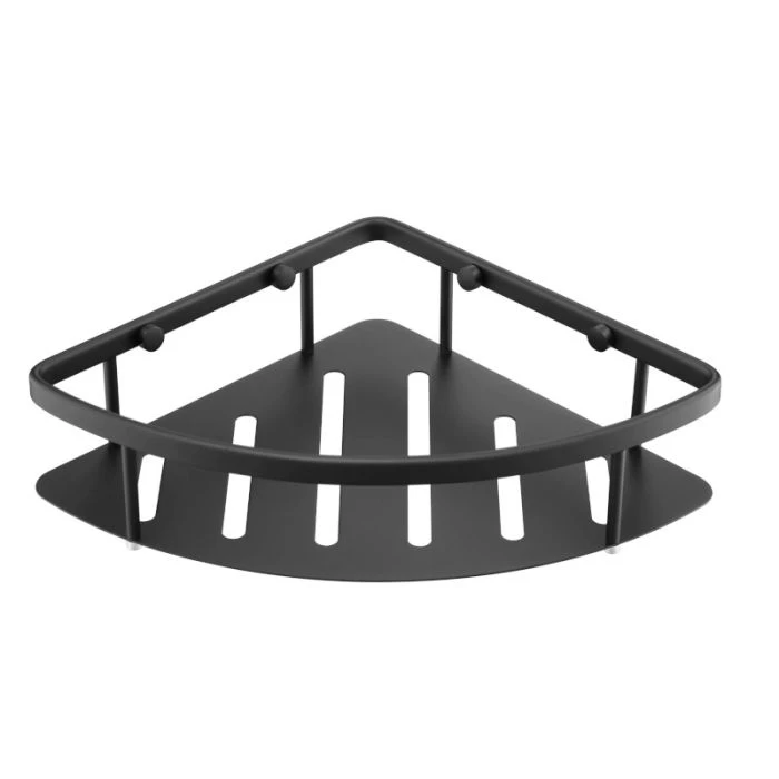 VOS Shower Corner Basket Matt Black